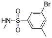 N-methyl-3-bromo-5-methylbenzenesulfonamide Structure,1020252-91-8Structure