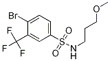 N-(3-methoxypropyl)4-bromo-3-trifluoromethylbenzenesulfonamide Structure,1020252-98-5Structure