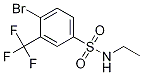 N-ethyl-4-bromo-3-trifluoromethylbenzenesulfonamide Structure,1020252-99-6Structure