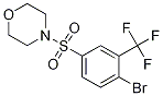 4-(4-Bromo-3-(trifluoromethyl)phenylsulfonyl)morpholine Structure,1020253-04-6Structure