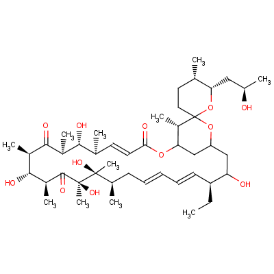 21-Hydroxyoligomycin a Structure,102042-09-1Structure