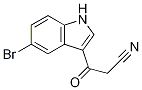 3-(5-Bromoindol-3-yl)-3-oxopropanenitrile Structure,1020722-10-4Structure