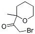 Ethanone, 2-bromo-1-(tetrahydro-2-methyl-2h-pyran-2-yl)-(9ci) Structure,102124-62-9Structure