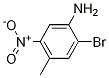 2-Bromo-4-methyl-5-nitrobenzenamine Structure,102169-99-3Structure