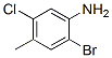 2-Bromo-5-chloro-4-methylaniline Structure,102170-52-5Structure