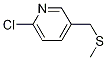 2-Chloro-5-[(methylthio)methyl]pyridine Structure,1021870-94-9Structure