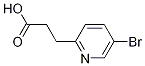 3-(5-Bromopyridin-2-yl)propanoic acid Structure,1021938-97-5Structure