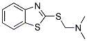 Methanamine, 1-(2-benzothiazolylthio)-n,n-dimethyl-(9ci) Structure,10220-35-6Structure