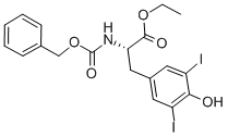 Z-tyr(3,5-i2)-oet結(jié)構(gòu)式_102202-92-6結(jié)構(gòu)式