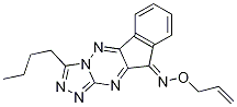 3-Butyl-10h-indeno[2,1-e]-1,2,4-triazolo[4,3-b][1,2,4]triazin-10-one o-2-propen-1-yloxime Structure,1022084-04-3Structure