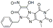 6-羥基-1,3-二甲基-7-亞硝基-9-(苯基甲基)-嘧啶并[2,1-f]嘌呤-2,4,8(1H,3H,9H)-三酮結(jié)構(gòu)式_102212-89-5結(jié)構(gòu)式