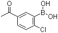 5-Acetyl-2-chlorophenylboronic acid Structure,1022922-17-3Structure