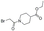 1-(2-溴乙?；?-4-哌啶羧酸乙酯結(jié)構(gòu)式_102302-12-5結(jié)構(gòu)式