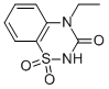 4-Ethyl-2H-1,2,4-benzothiadiazin-3(4H)-on-1,1-dioxide Structure,102308-74-7Structure