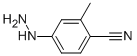 4-Hydrazinyl-2-methylbenzonitrile Structure,1023649-51-5Structure