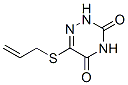 5-Allylmercapto-6-azauracil Structure,10237-48-6Structure