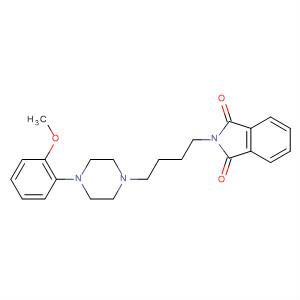 N-[4-[4-(2-methoxyphenyl)-1-piperazinyl]butyl]-phthalimide Structure,102392-05-2Structure