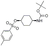 Cis-4-((tert-butoxycarbonyl)amino)cyclohexyl4-methylbenzenesulfonate Structure,1024015-36-8Structure