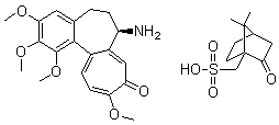 (R)-n-deacetyl colchicine d-10-camphorsulfonate Structure,102419-97-6Structure