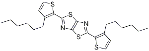 2,5-Bis(3-hexylthiophen-2-yl)thiazolo5,4-dthiazole Structure,1024759-15-6Structure