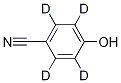 4-Cyanophenol-2,3,5,6-d4 Structure,1025089-21-7Structure