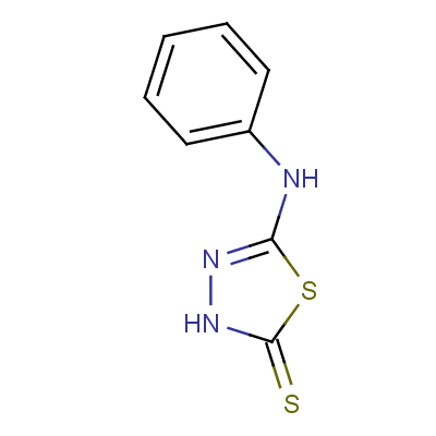 5-(Phenylamino)-1,3,4-thiadiazole-2(3H)-thione Structure,10253-83-5Structure