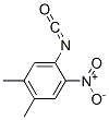 4,5-Dimethyl-2-nitrophenyl isocyanate Structure,102561-40-0Structure