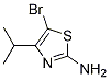 5-Bromo-4-isopropylthiazol-2-amine Structure,1025700-49-5Structure