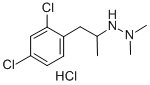 Hydrazine, 2-[2-(2,4-dichlorophenyl)-1-methylethyl]-1,1-dimethyl-, hydrochloride Structure,102571-02-8Structure