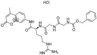 Z-gly-gly-arg-7-amino-4-methylcoumarin Structure,102601-58-1Structure