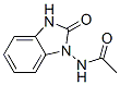 Acetamide, n-(2,3-dihydro-2-oxo-1h-benzimidazol-1-yl)-(9ci) Structure,102616-87-5Structure