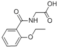 (2-乙氧基苯甲?；被?-乙酸結(jié)構(gòu)式_10263-57-7結(jié)構(gòu)式