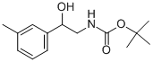 Tert-butyl(2-hydroxy-2-(m-tolyl)ethyl)carbamate Structure,1026555-76-9Structure