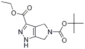 5-Tert-butyl 3-ethyl 4,6-dihydropyrrolo[3,4-c]pyrazole-3,5(1h)-dicarboxylate Structure,1026853-23-5Structure