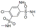 4-Amino-6-chloro-n1,n3-dimethyl-1,3-benzenedisulfonamide Structure,1027-12-9Structure