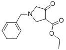 1-芐基-4-氧吡咯烷-3-羧酸乙酯結構式_1027-35-6結構式