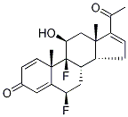 (6Alpha,11beta)-6,9-difluoro-11-hydroxypregna-1,4,16-triene-3,20-dione Structure,1027011-66-0Structure