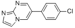 6-(4-Chlorophenyl)imidazo[1,2-a]pyrimidine Structure,1027511-33-6Structure