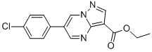 Ethyl 6-(4-chlorophenyl)pyrazolo[1,5-a]pyrimidine-3-carboxylate Structure,1027511-45-0Structure