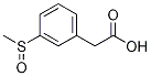 3-Methylsulfinylphenylacetic acid Structure,1027730-68-2Structure