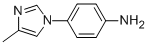 4-(4-Methyl-1h-imidazol-1-yl)benzenamine Structure,102791-87-7Structure