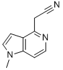 1-Methyl-1h-pyrrolo[3,2-c]pyridine-4-acetonitrile Structure,102839-52-1Structure