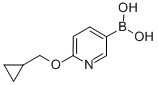 6-(Cyclopropylmethoxy)pyridine-3-boronic acid Structure,1028749-31-6Structure