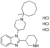 1-(1-(1-Methylcyclooctyl)piperidin-4-yl)-2-(piperidin-3-yl)-1h-benzo[d]imidazoletrihydrochloride Structure,1028969-49-4Structure