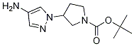 Tert-butyl 3-(4-amino-1h-pyrazol-1-yl)pyrrolidine-1-carboxylate Structure,1029413-53-3Structure