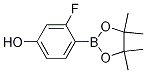 3-氟-4-(4,4,5,5-四甲基-1,3,2-二噁硼烷-2-基)苯酚結(jié)構(gòu)式_1029439-02-8結(jié)構(gòu)式