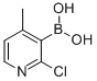 2-Chloro-4-methylpyridine-3-boronic acid Structure,1029654-29-2Structure