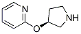 (S)-2-(吡咯烷-3-基氧基)-吡啶結(jié)構(gòu)式_1029805-88-6結(jié)構(gòu)式