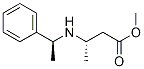 (S)-3-((s)-1-苯基乙基氨基)丁酸甲酯結(jié)構(gòu)式_103123-51-9結(jié)構(gòu)式