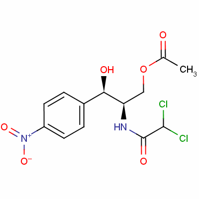 Chloramphenicol acetate Structure,10318-16-8Structure